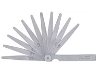 Jauges de calage 13 lamelles 0,05 - 1,00 mm Jauges de calage 13 lamelles 0,05 - 1,00 mm