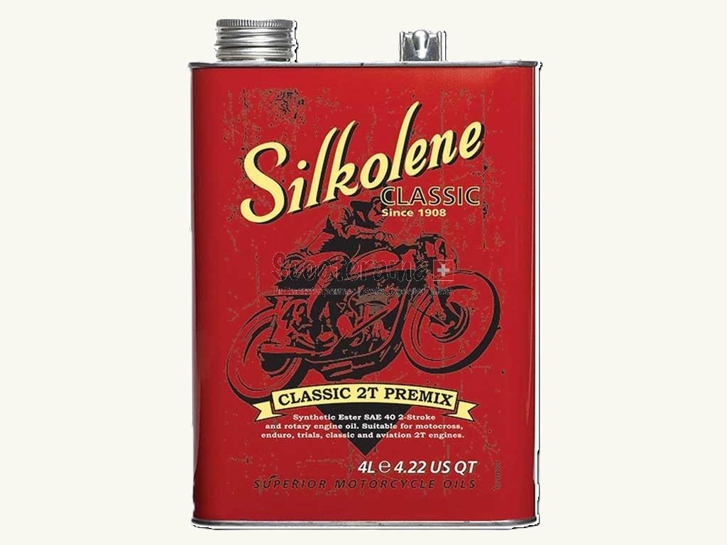 Synthetisches 2-Takt Motoren Oel - auf Ester Basis. 2-Takt-Öl Silkolene Classic PRE-MIX