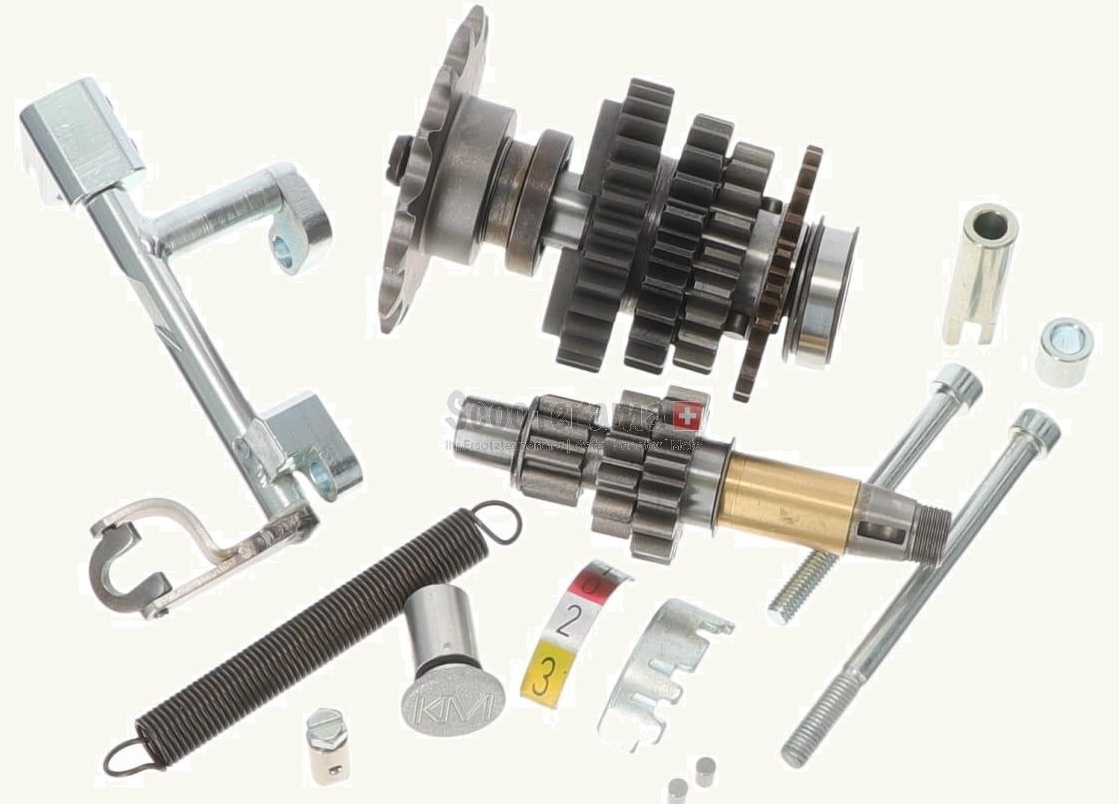 3-Gang Getriebe Umbaukit - Sachs 503 2AL/2BL