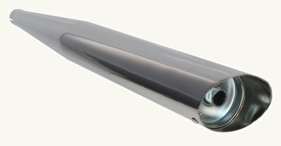 Auspuff Boss Demper Chrom ohne Halter (Boss Demper)