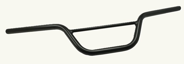 Passend zur Montage mit Lenkerböcken auf der Gabelbrücke / Gabelplatte. Crosslenker 72cm schwarz