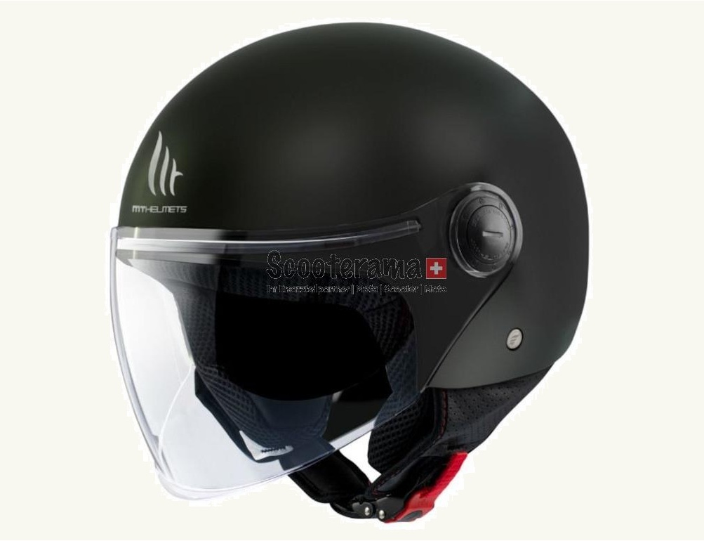 Jethelm MT Schwarz Matt , Grösse XS