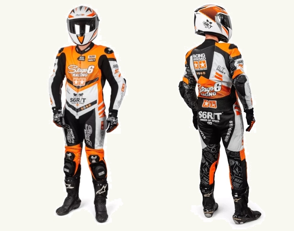 Combinaison moto en cuir Stage6