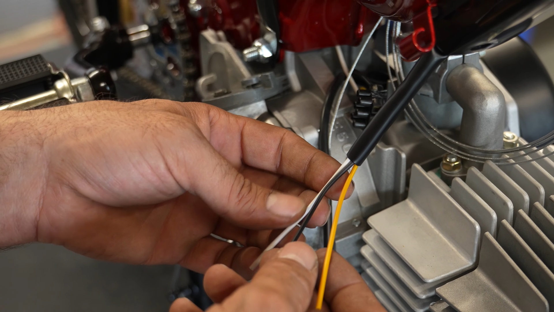 Montage Kabelbaum mit Schalter & Scheinwerfer Puch (Elektronik) Kabel