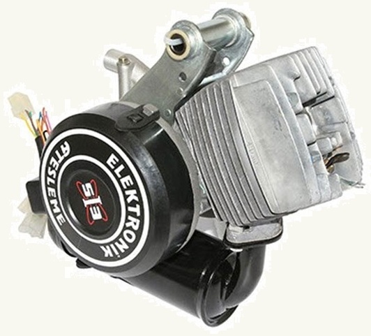 Motor Peugeot 103 MVL-SP, SPX Schweiz mit vario