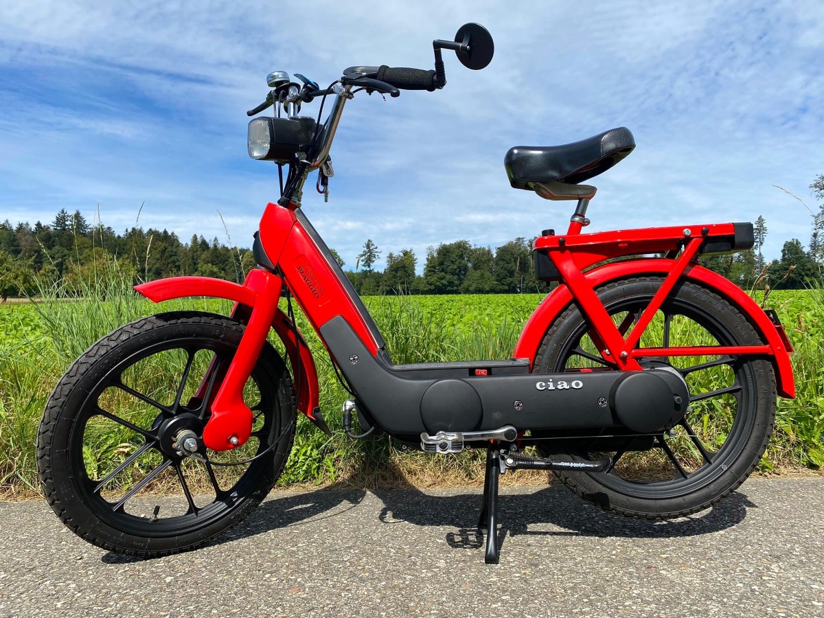 Wenn du deinem Töffli Zeit, Sorgfalt und Fachwissen gibst, belohnt es dich mit einem fantastischen Ergebnis Piaggio Ciao (1)