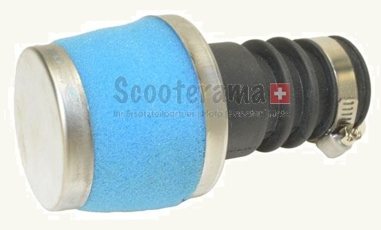 Powerfilter Blau zu PHBG Vergaser (28mm Anschluss)