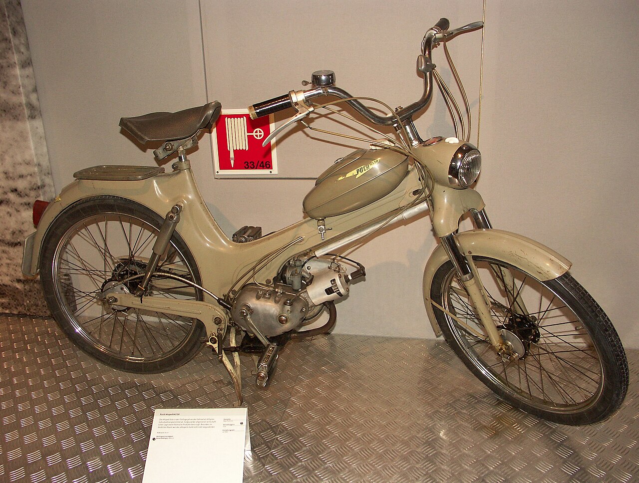 Puch MS 50 (1954), Musée technique de Vienne