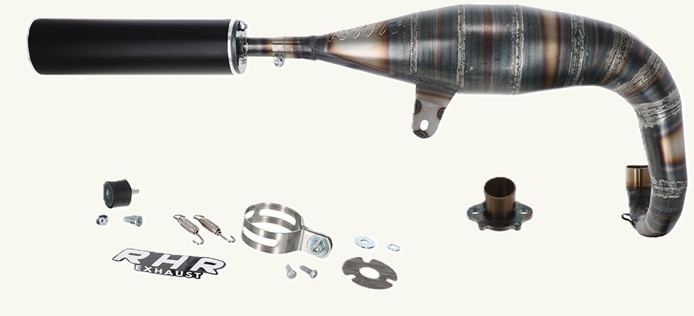 Rennauspuff RHR R400V 74cc 2.0 Puch Rennauspuff RHR R400V 74cc 2.0 Puch