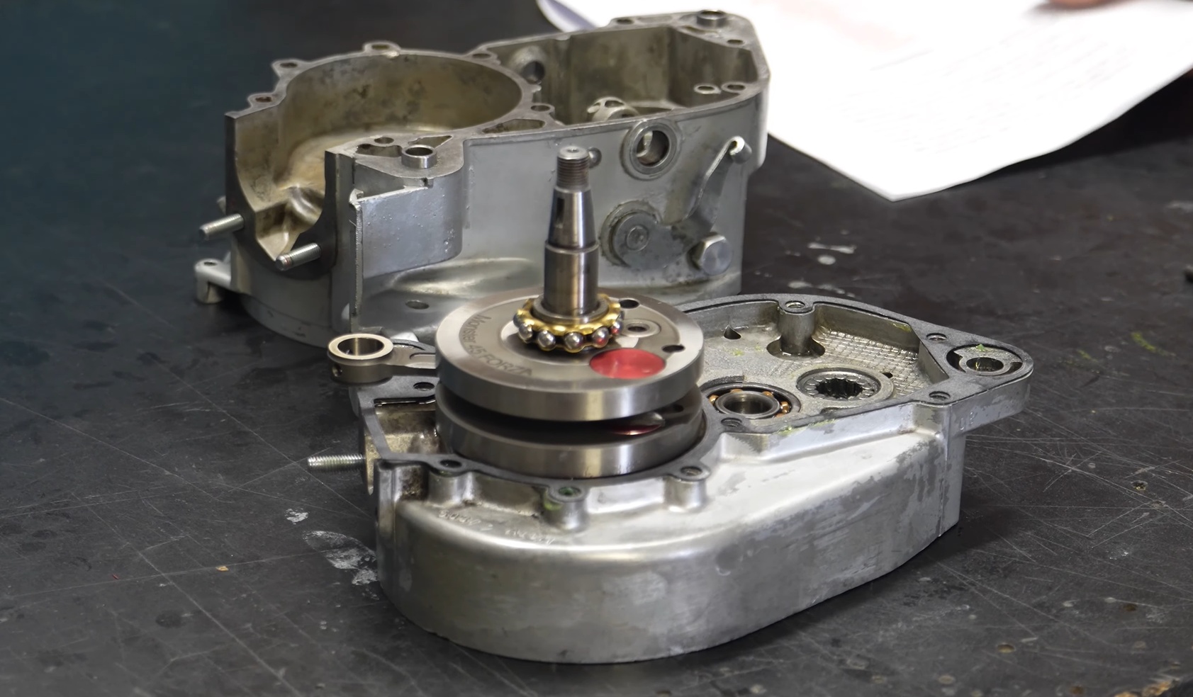 Conversion moteur Sachs 503 CH en boîte 3 vitesses