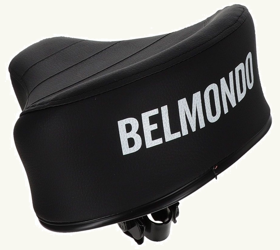 Sattel-erhoeht-schwarz-mit-BELMONDO-Aufdruck-universal Sattel-erhoeht-schwarz-mit-BELMONDO-Aufdruck-universal