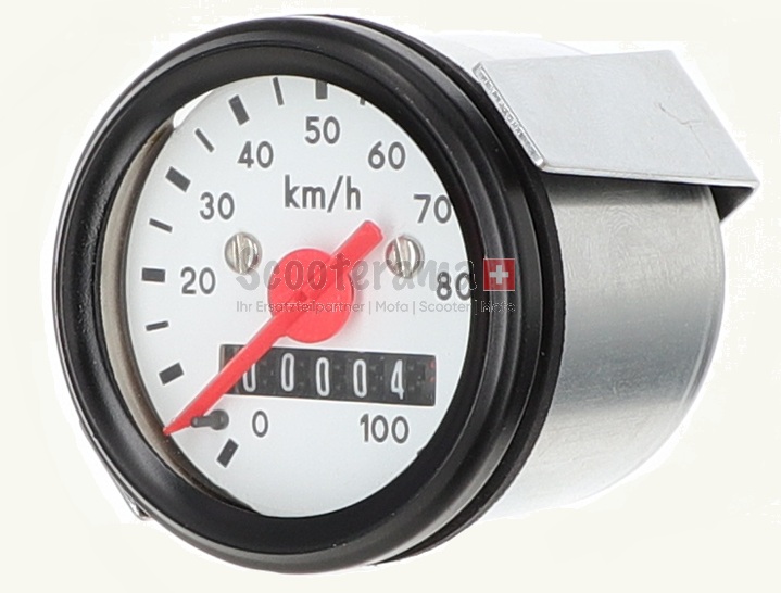 Tacho-100-km-h-O-48mm-Zifferblatt-weiss-R