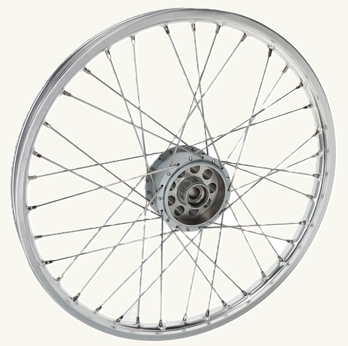 Roue avant 19 moyeu CNC / cercle de jante aluminium Roue avant 19 moyeu CNC / cercle de jante aluminium