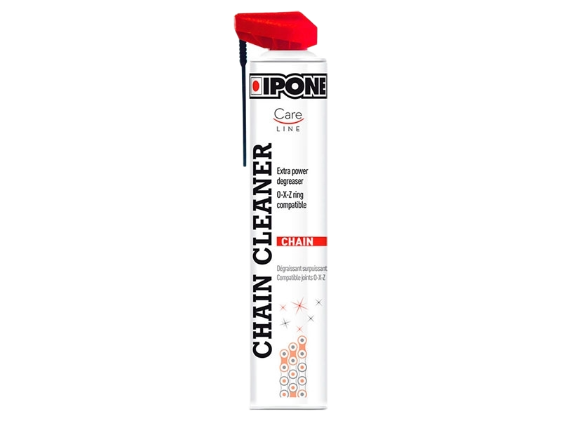 Wenn deine Kette sauber ist, trägst du frischen Kettenschmierstoff auf. Das schützt sie im Stand vor Feuchtigkeit. Ipone Chain Cleaner, Spray 750ml