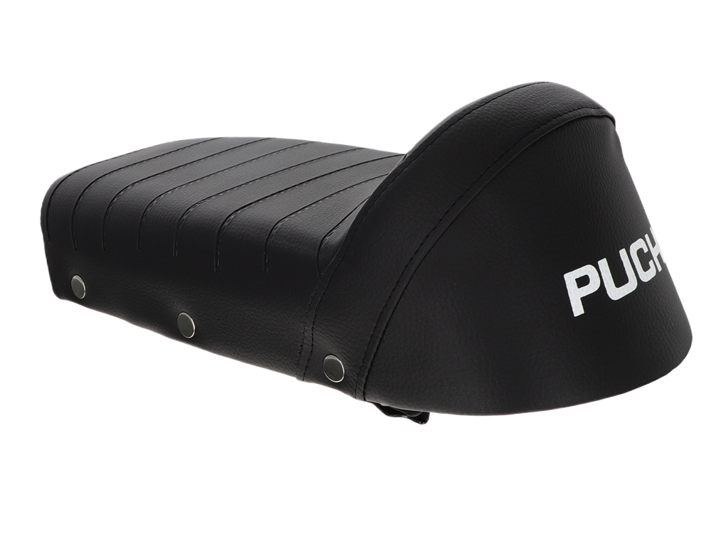 Sattel / Sitzbank Puch mit Aufschrift I Bobber / Chopper