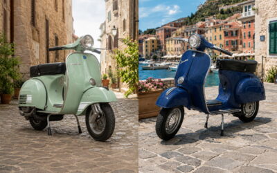 Vespa Largeframe vs Smallframe