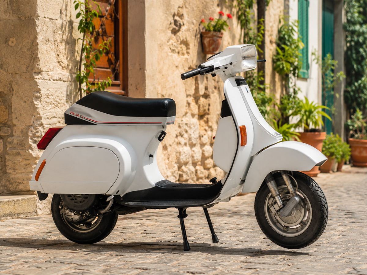 Vespa PK 50 XL, produite à partir de 1986