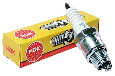 Zündkerzen und Unterbrecherkontakte solltest du je nach Modelljahr - insbesondere bei den frühen Modellen - regelmäßig warten. Zündkerze NGK B10HS, Kurzgewinde